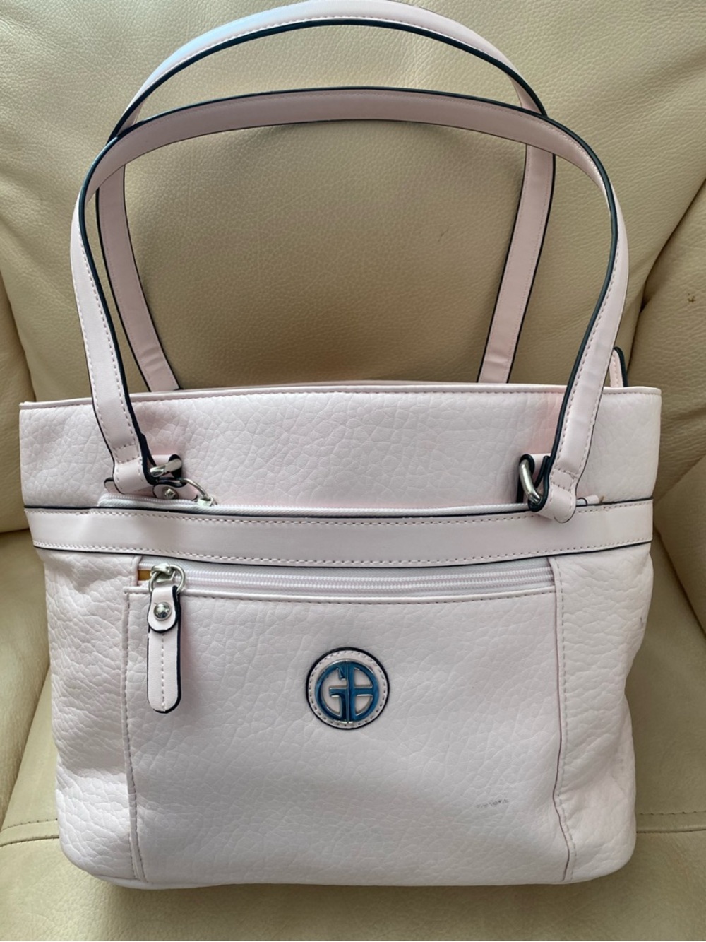 Giani Bernini Pebble Tote - NWT, Blush Color